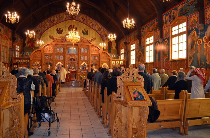 Interior biserica